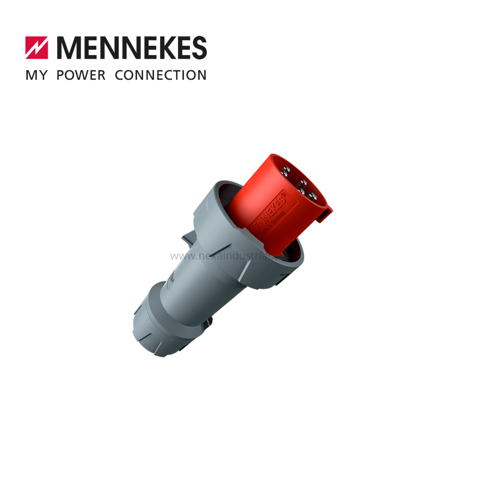ENCHUFE ROJO 63A 415V 3P+T (IP44) POWERTOP PLUS – MENNEKES