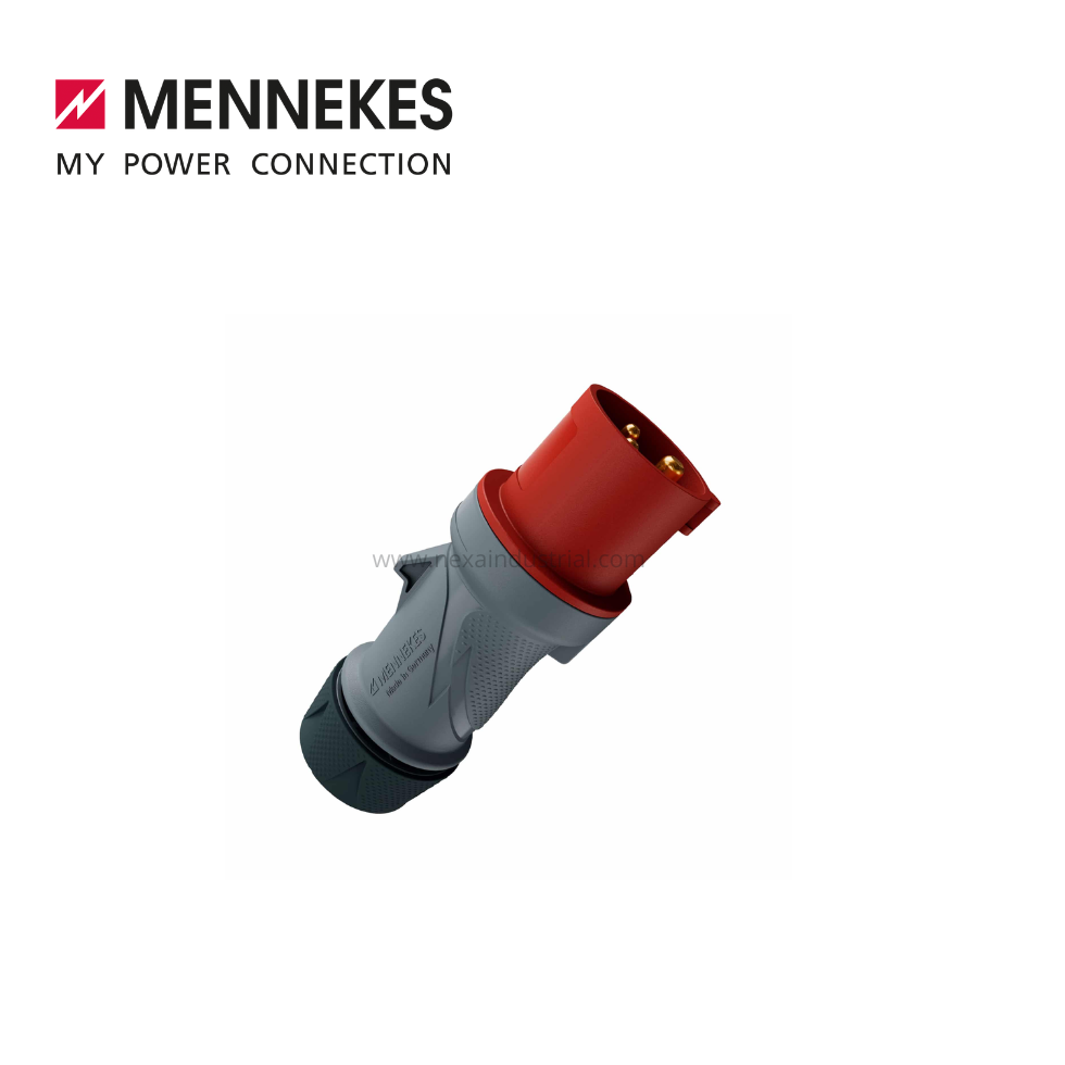 ENCHUFE ROJO 32A 415V 2P+T (IP54) POWERTOP PLUS – MENNEKES