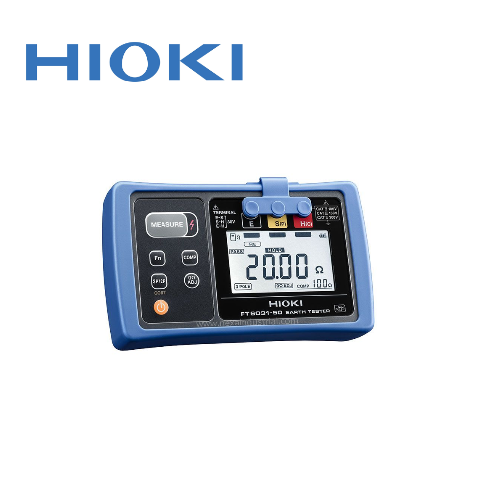 Telurómetro digital 20-2Kohm, 30Vac Earth, IP67 con bluetooth