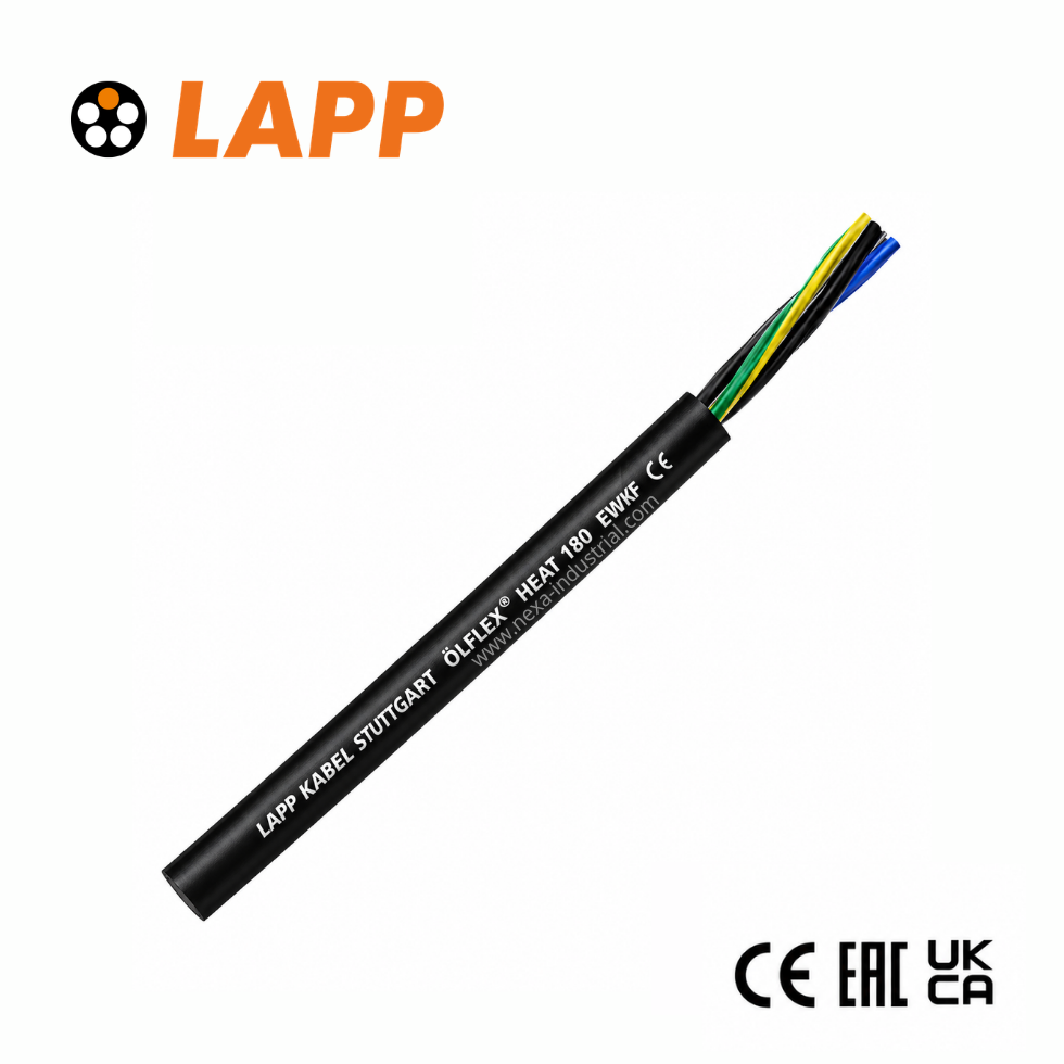 Cable ÖLFLEX 1X6MM2 HEAT 180 SIF A 0.6/1KV silicona negro UL LAPP