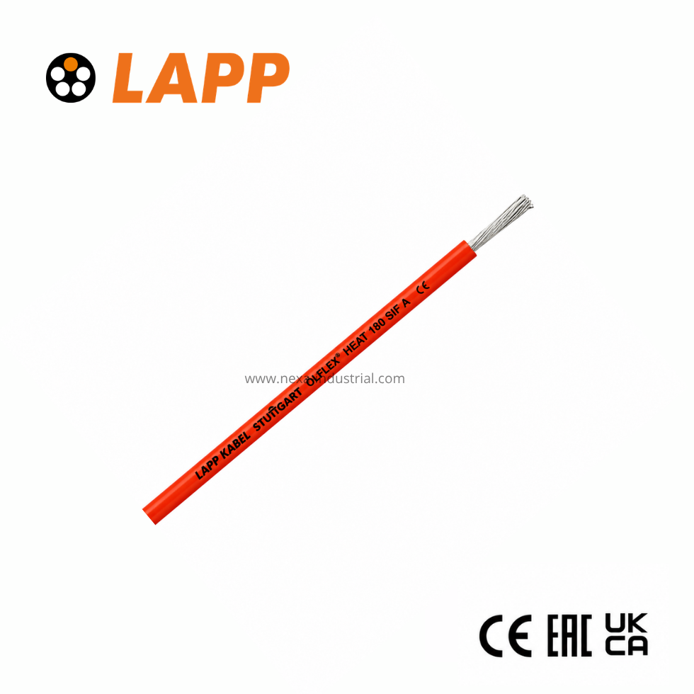 Cable ÖLFLEX 1X1.5MM2 HEAT 180 SIF A 0.6/1KV silicona rojo UL LAPP