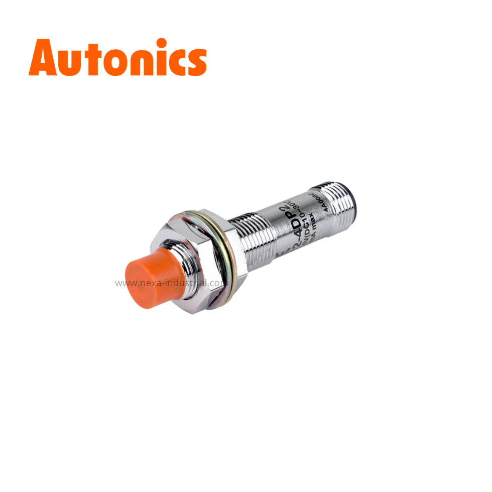 Sensor Prox. Inductivo PNP NA M12 3Hilos IP67, Deteccion 4mm 12×12×1mm AUTONICS