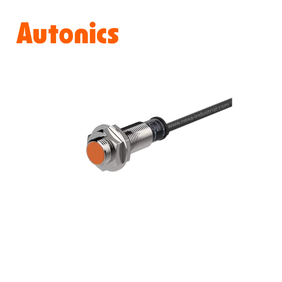 Sensor Prox. Inductivo PNP NA M12 3Hilos IP67, Detec.2mm 12x12x1mm AUTONICS