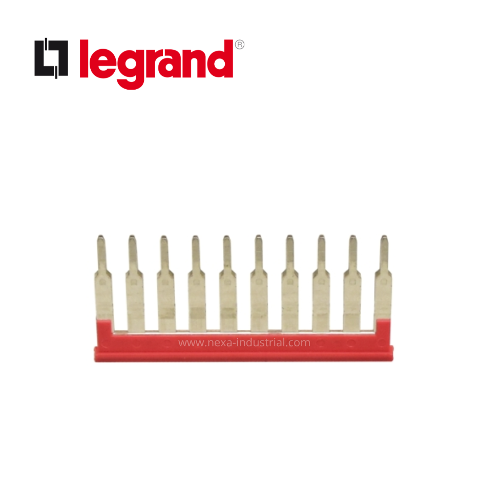 Peine de conexión equipotencial p/10 bornes 5mm