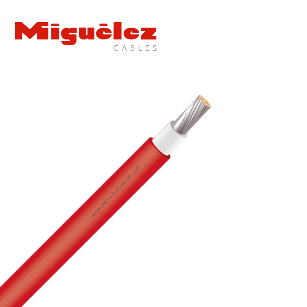 CABLE SOLFLEX H1Z2Z2-K 1X6MM2 1.5KV ROJO MIGUELEZ