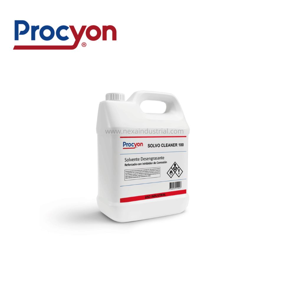 Solvo Cleaner 100 (Solvente Desengrasante para Limpieza de Piezas Mecánicas)