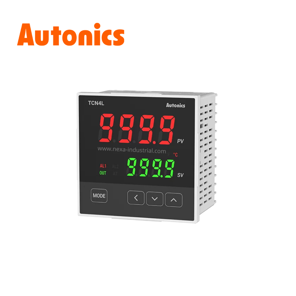 Controlador de Temperatura PID 4 dígitos con Alarma, 24VAC/24-48VDC 96X96mm  AUTONICS