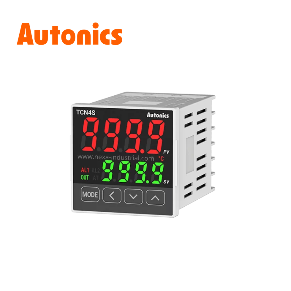 Controlador de Temperatura PID 4 dígitos con Alarma 100-240VAC 48x48mm  AUTONICS