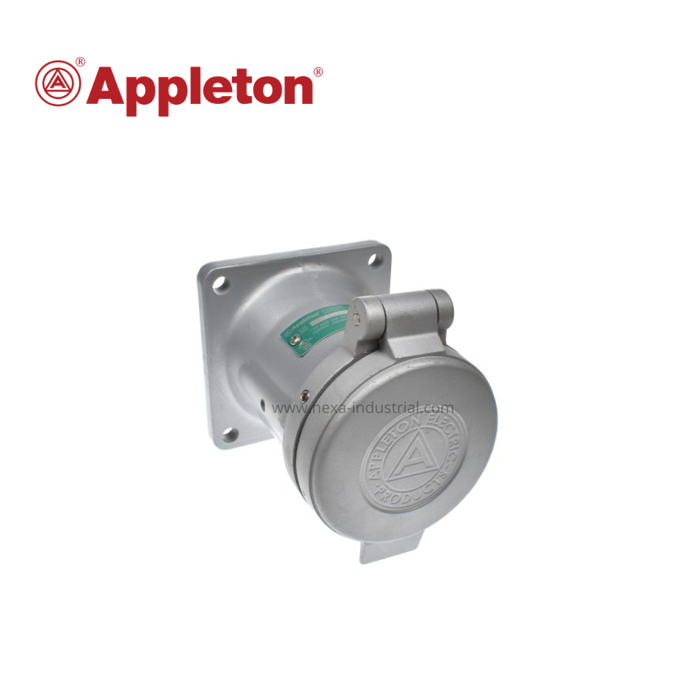 TOMACORRIENTE SIN CAJA DE MONTAJE 2 CABLES 2P - 30AMP - APPLETON